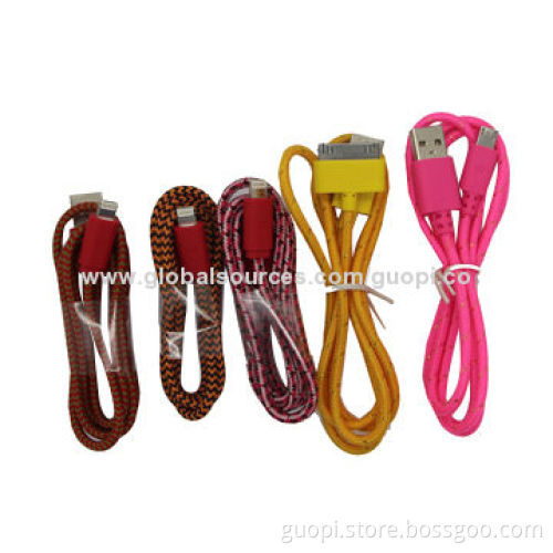USB Charging Cable, Ø3.5x1.0m Length
